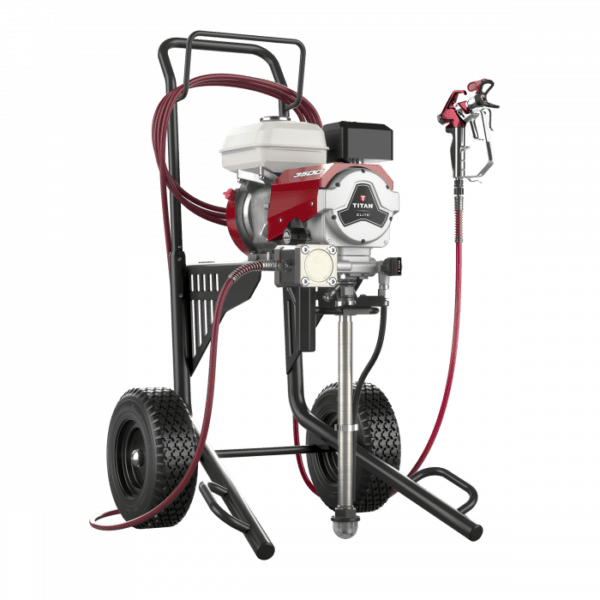 Titan Elite Series High Rider Gas- Powered Paint Sprayer W/ Gun Tip