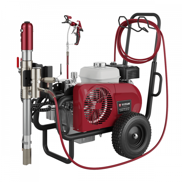 Titan PowrTwin 6900 PLUS DI Gas Sprayer W/ Gun Tip & Hose 0290021